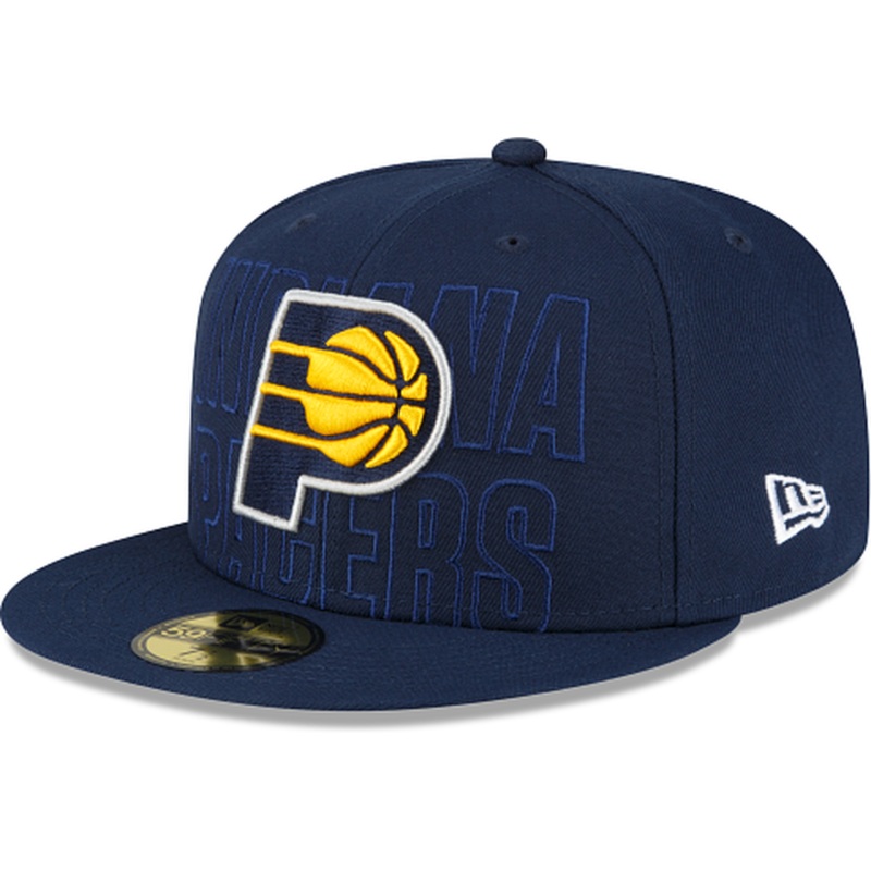 New Era Indiana Pacers NBA Authentics 2023 Draft 59FIFTY Fitted Hat