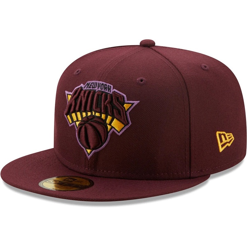 New Era New York Knicks Maroon Color Pack 59FIFTY Fitted Hat
