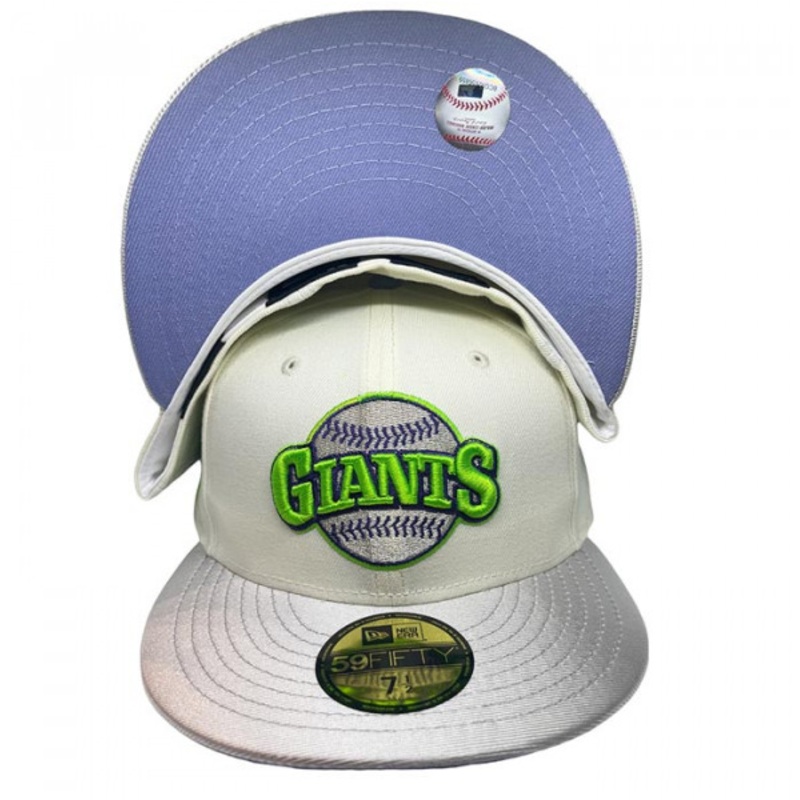 New Era San Francisco Giants Hyphy 1984 All-Star Game Lavender Undervisor 59FIFTY Fitted Hat