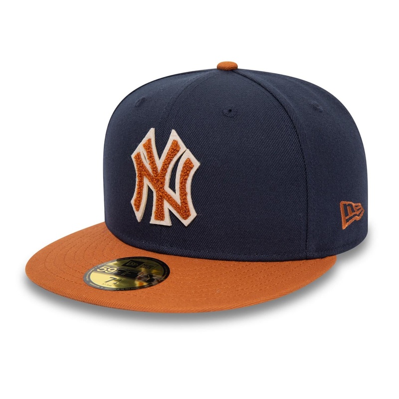 New York Yankees 59FIFTY Boucle Navy Cap 6-7/8