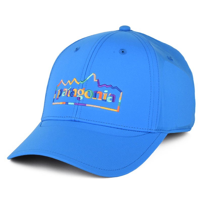 Patagonia Hats Airshed Low Crown Recycled Baseball Cap – Bright Blue Adjustable
