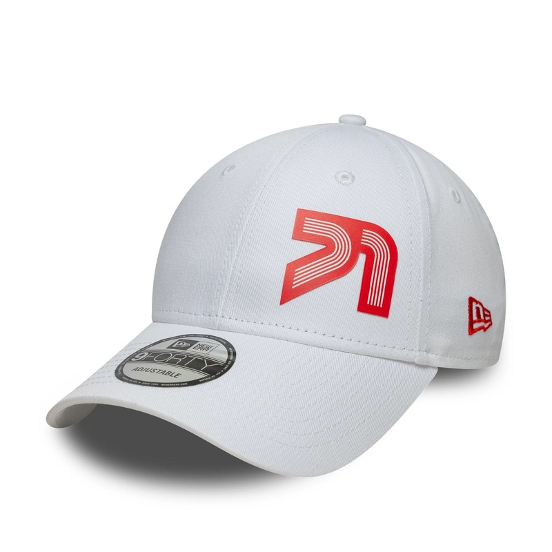 Alpine Racing 71 White 9FORTY Adjustable Cap OSFM