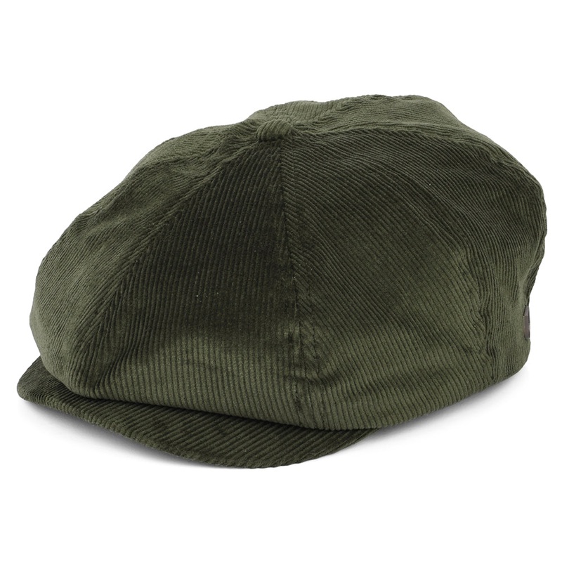 Brixton Hats Brood Corduroy Newsboy Cap – Moss Small-56cm
