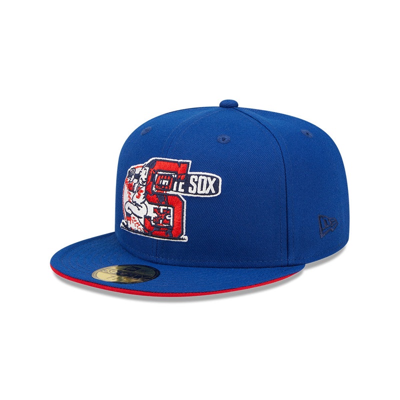 Chicago White Sox 59FIFTY Team Colour Split Navy Cap 6-7/8