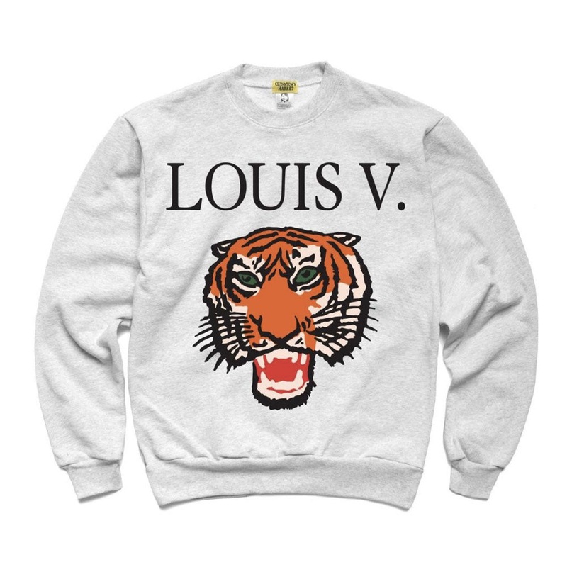 Chinatown Market TIGER CREWNECK (Gray) m