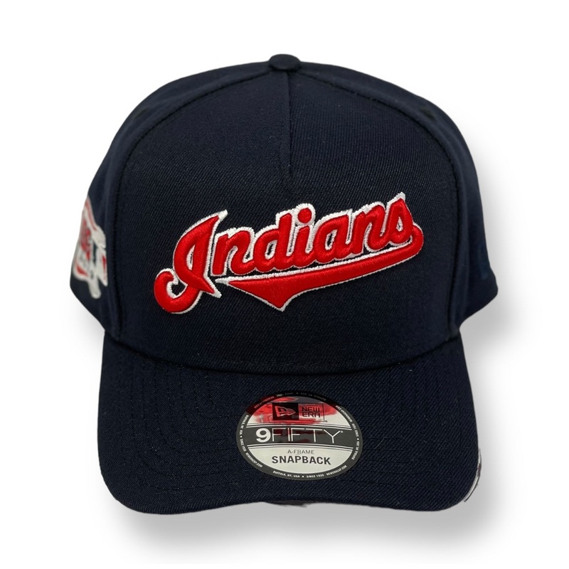 CLEVELAND INDIANS (NAVY) (2019 ASG) “9FIFTY AFRAME” NEW ERA SNAPBACK