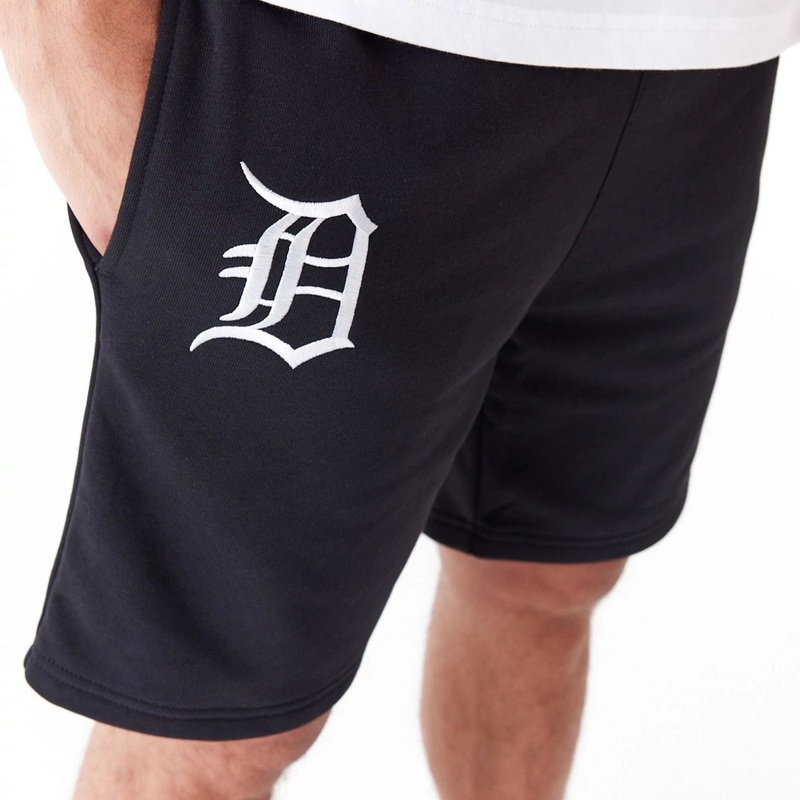 Detroit Tigers League Essential Black Shorts XS