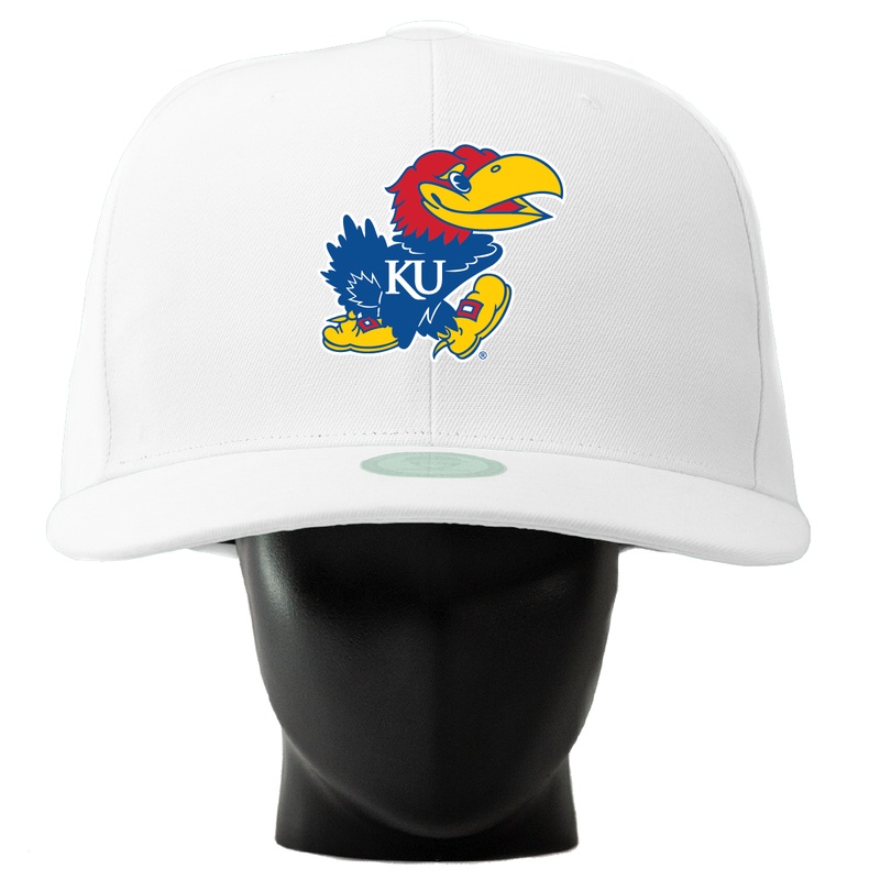Kansas Jayhawks Noggin White (S/M)