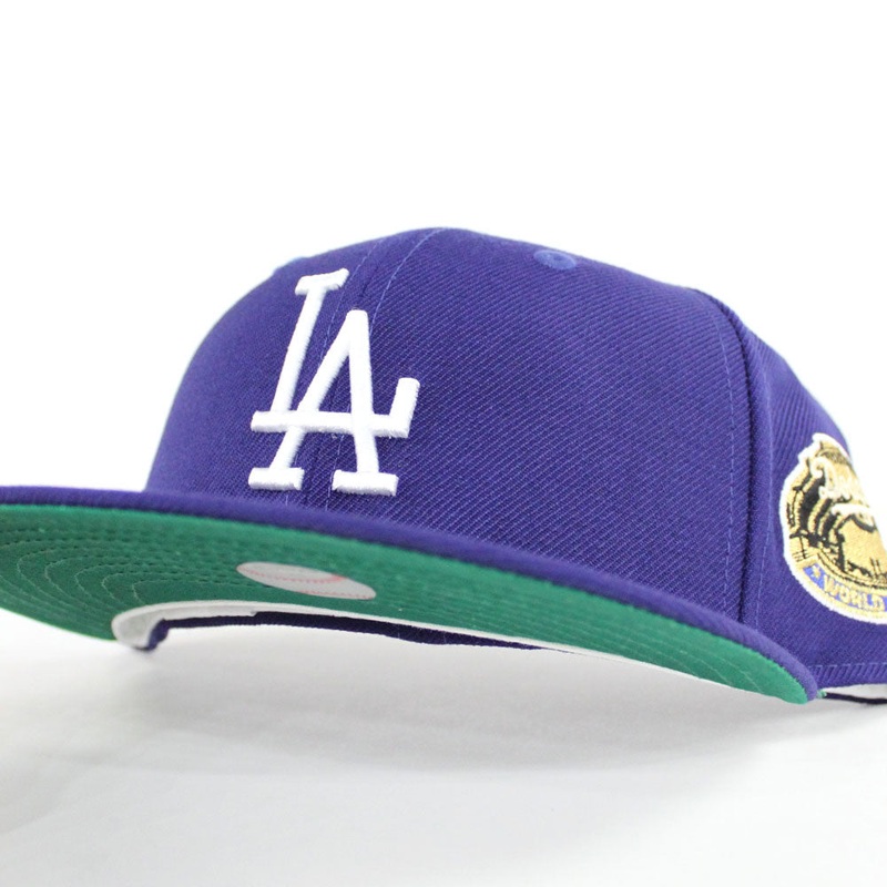 Los Angeles Dodgers 1963 World Series New Era 59Fifty Fitted Hat (Green Under Brim) 6 7/8