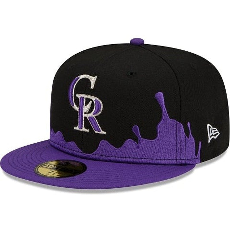 New Era Colorado Rockies Drip Front 59fifty Fitted Hat