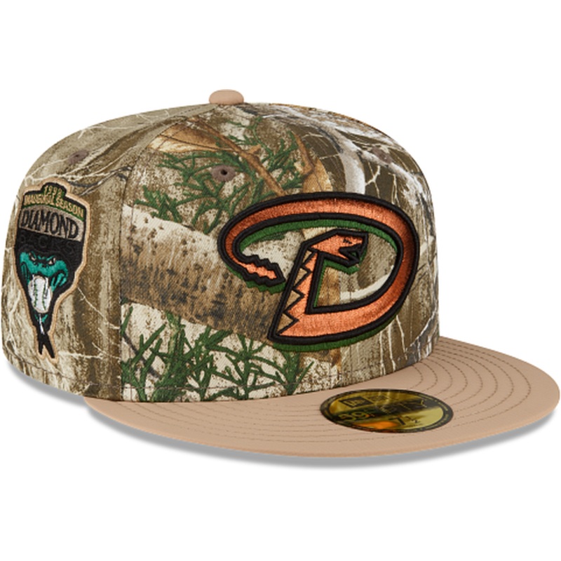 New Era Just Caps Camouflage Arizona Diamondbacks Realtree 59FIFTY Fitted Hat