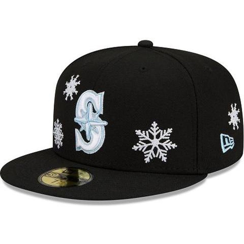 New Era Seattle Mariners 2021 Snow 59FIFTY Fitted Hat