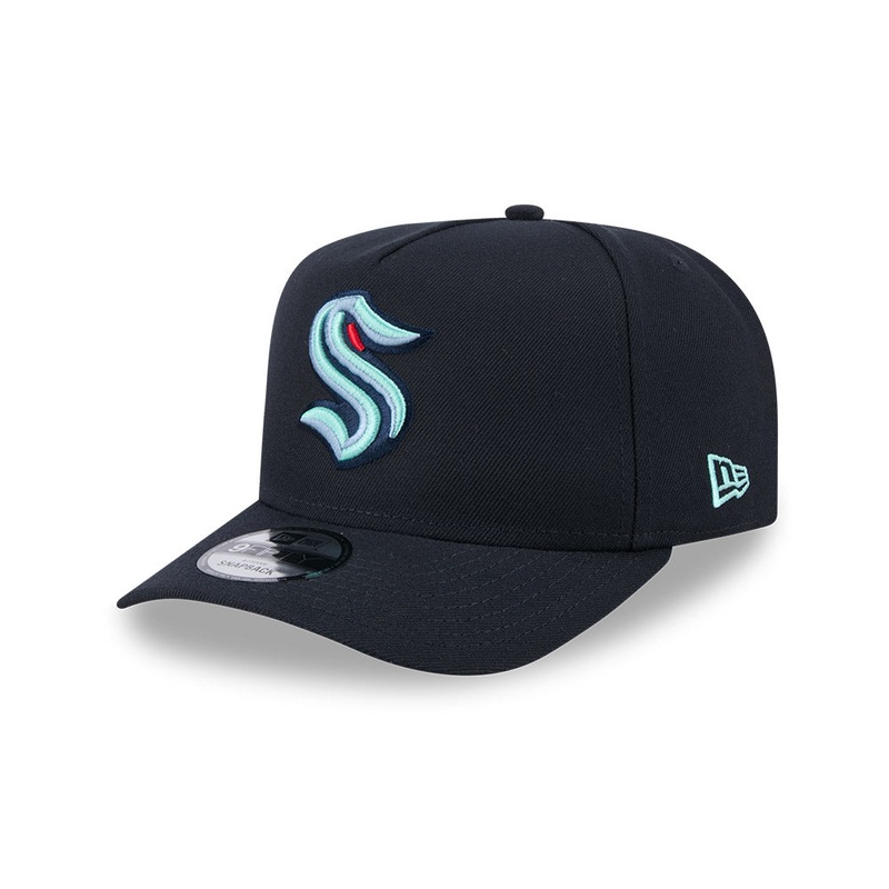 Seattle Kraken New Era 9Fifty A-FRAME Snapback Hat – Deep Navy