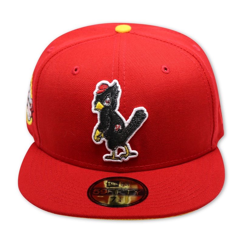 ST. LOUIS CARDINALS (125TH ANNIVERSARY) NEW ERA 59FIFTY FITTED (YELLOW UNDER VISOR) 67/8