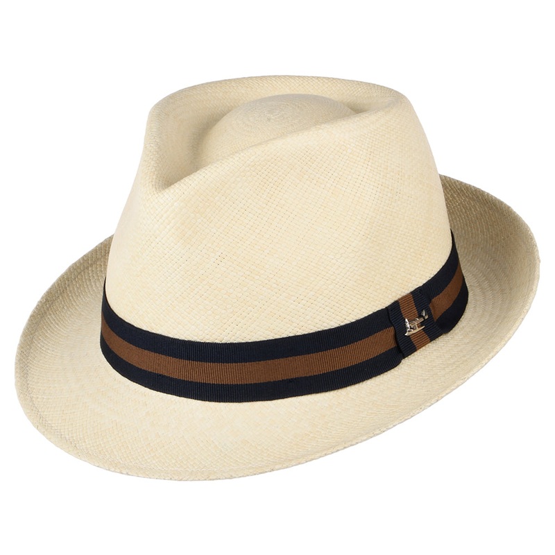Whiteley Hats Henley II Panama Trilby Hat – Natural S