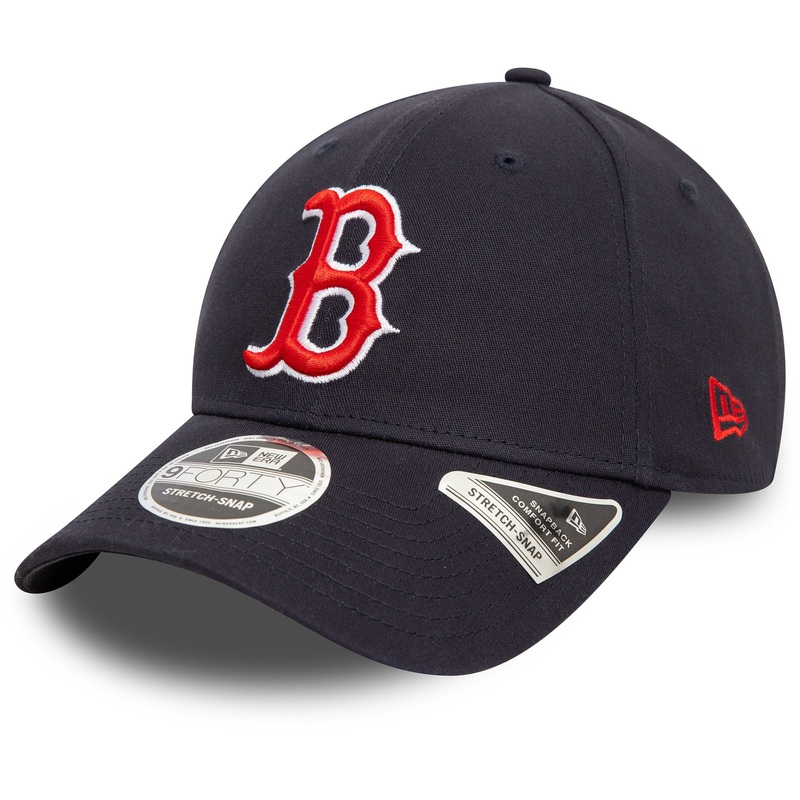 Boston Red Sox 9FORTY MLB Stretch Snap Navy Cap One Size