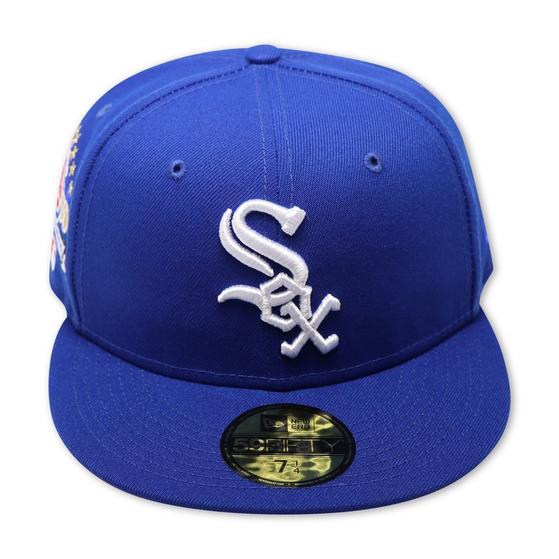 CHICAGO WHITESOX (ROYAL) (1990 ALLSTARGAME) NEW ERA 59FIFTY FITTED (RED UNDER VISOR) 67/8