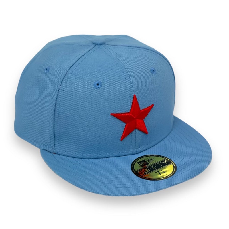 DETROIT STARS NEW ERA 59FIFTY FITTED (RED UNDER VISOR) 67/8