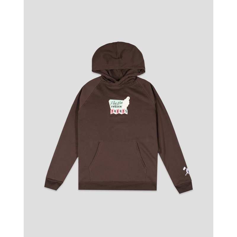 Frozen Treats Ice Cream Sundae Hoodie (Chocolate) – Youth Youth Small