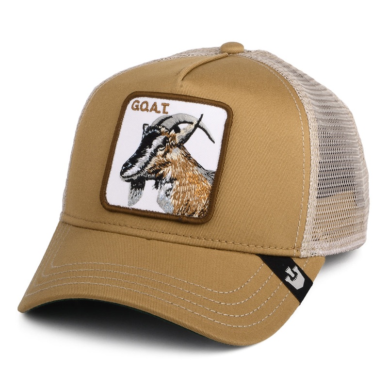Goorin Bros. Goat Trucker Cap – Khaki Adjustable