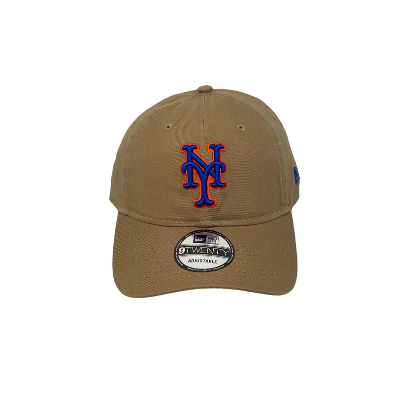 METS CORE CLASSIC 2.0 (KHAKI) NEW ERA 9TWENTY DAD HAT