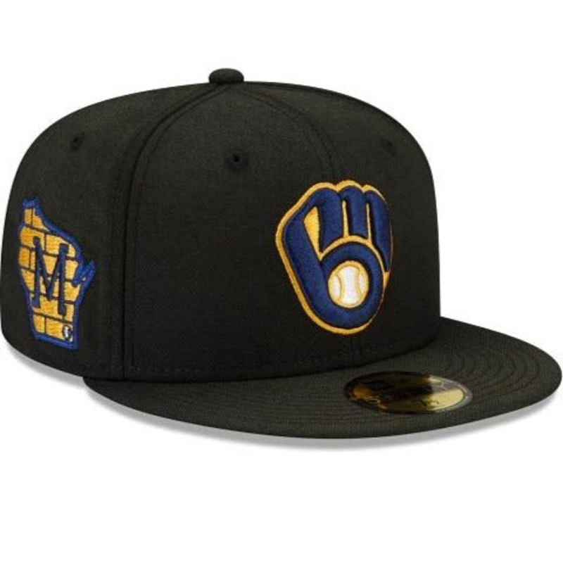 New Era Milwaukee Brewers Sun fade 59FIFTY Fitted Hat