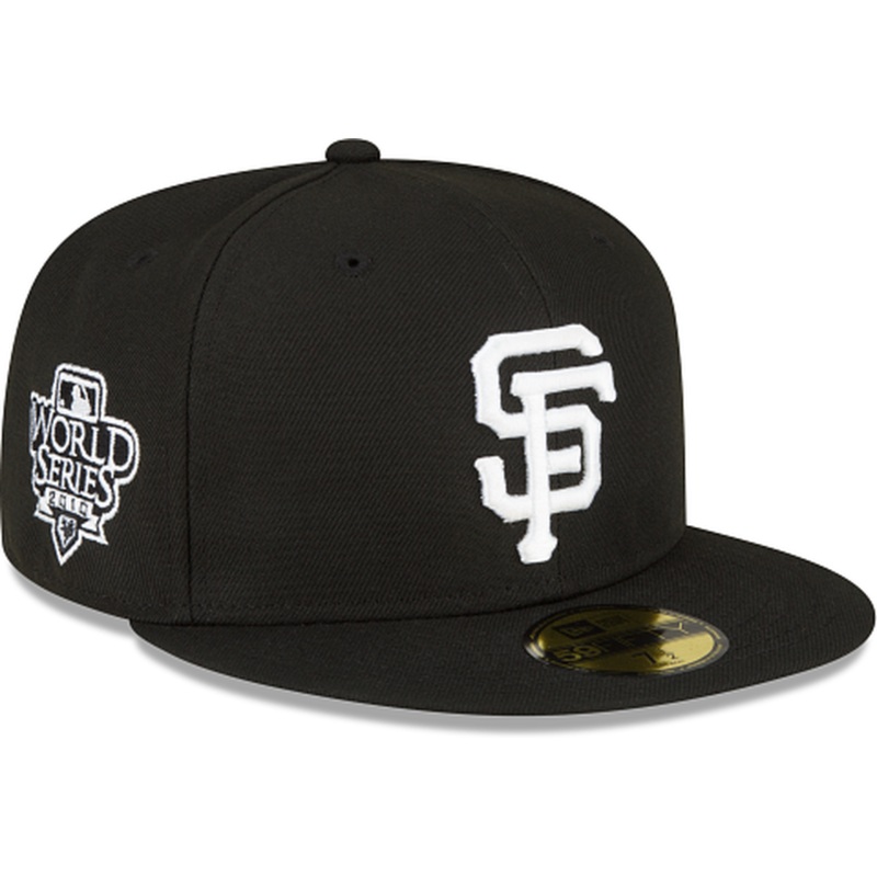 New Era San Francisco Giants Sidepatch Black 2022 59FIFTY Fitted Hat