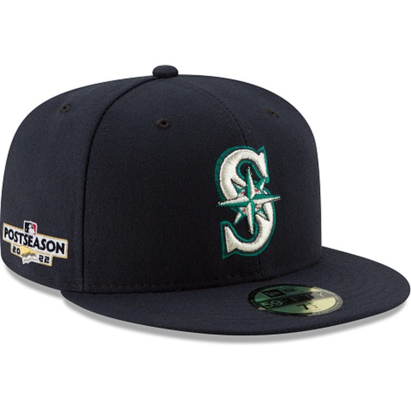 New Era Seattle Mariners 2022 Post Season Side Patch 59FIFTY Fitted Hat