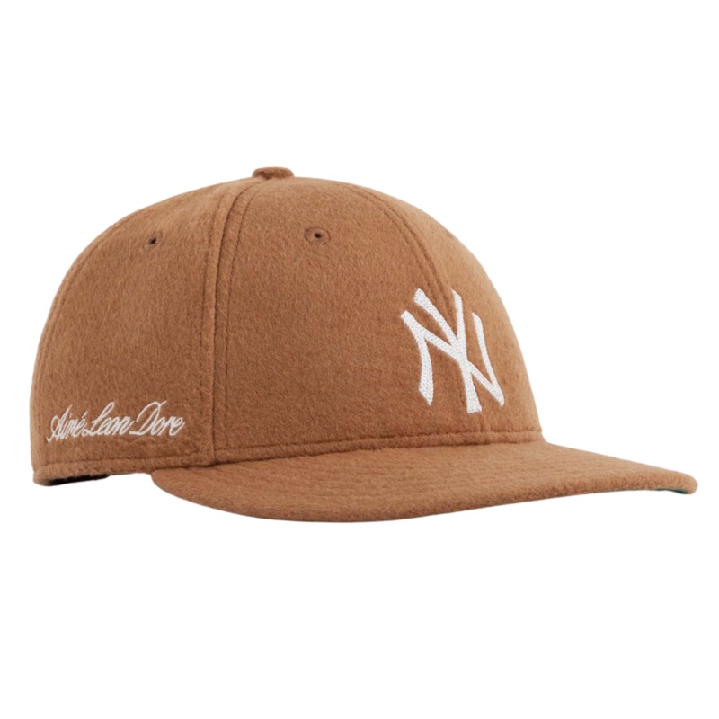 New Era x Aim Leon Dore New York Yankees Moleskin Brown Low Profile 59FIFTY Fitted Hat