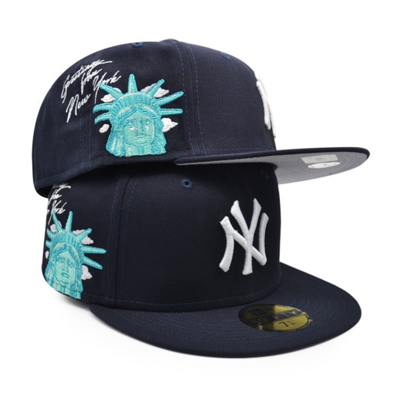 New York Yankees New Era Exclusive CLOUD ICON 59Fifty Fitted Hat – Navy 6 7/8