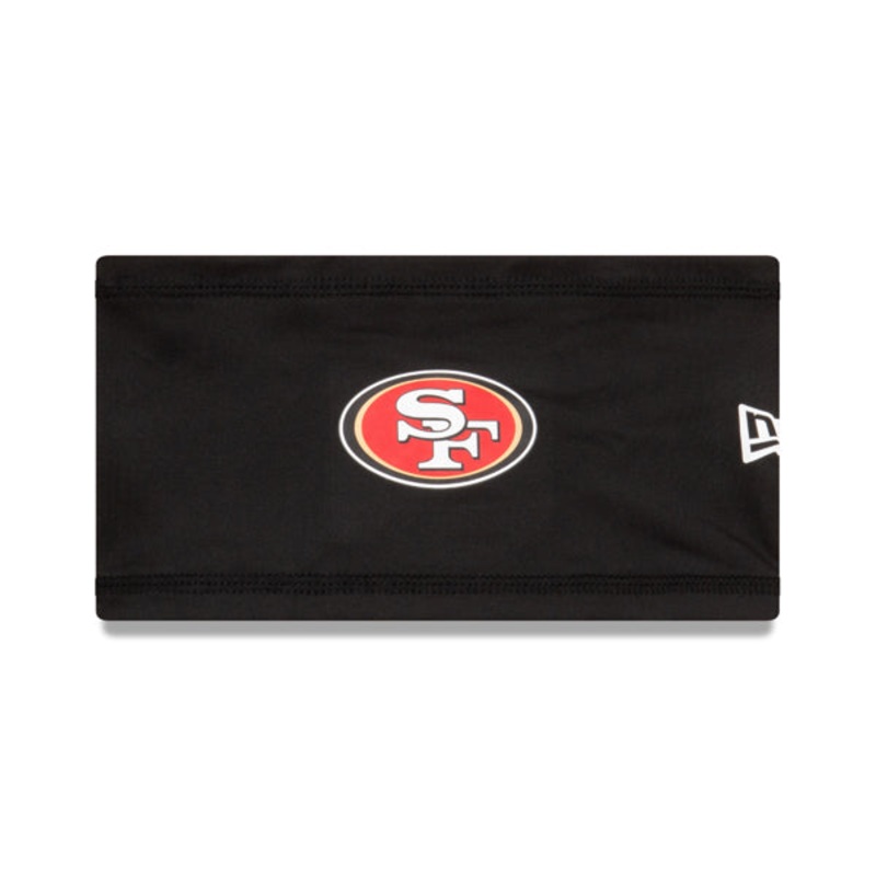 San Francisco 49ers New Era 2022 NFL Training Camp Official Headband – Black