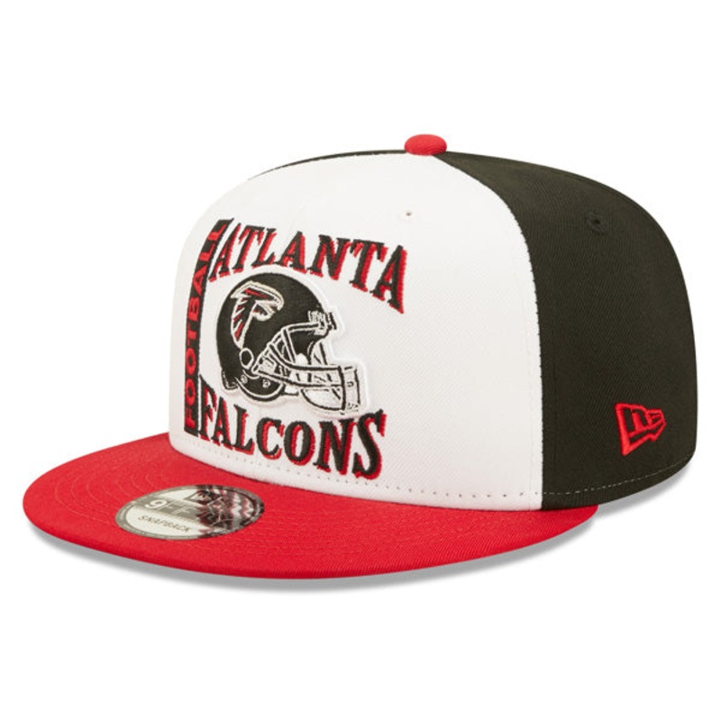 Atlanta Falcons New Era HELMET HIT 9Fifty Snapback NFL Hat  White/Black/Red