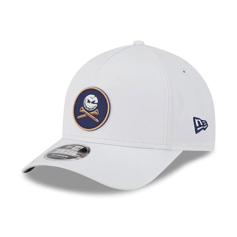 Crushers LIV Golf 2025 White 9FORTY M-Crown Adjustable Cap OSFM