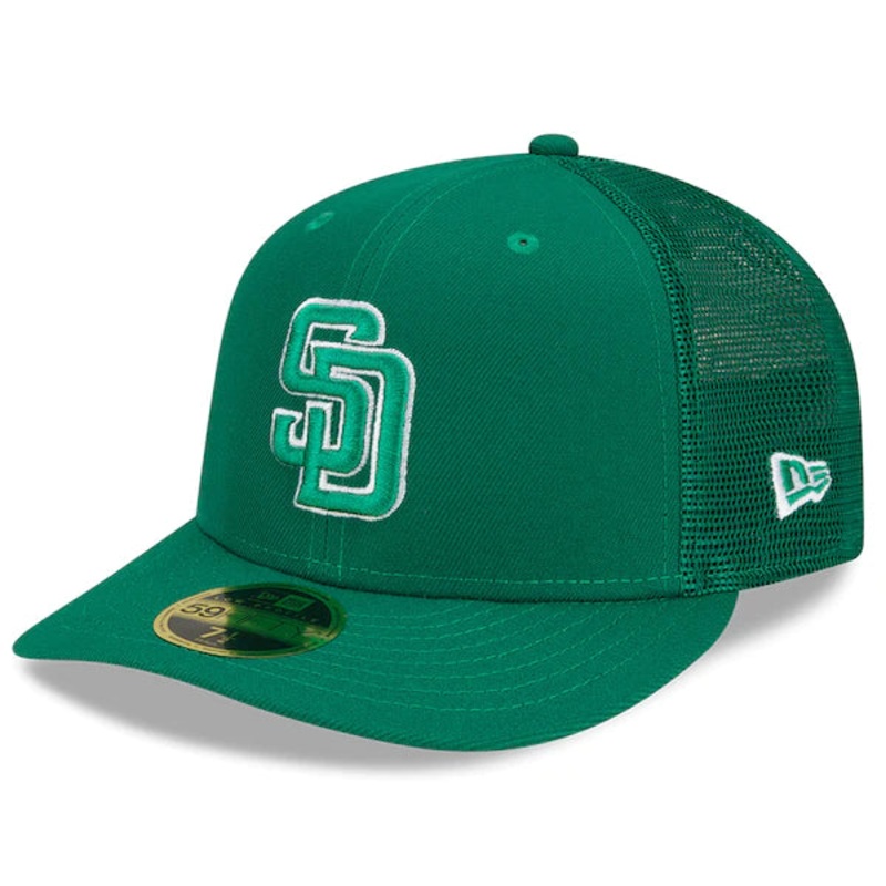New Era San Diego Padres 2022 St. Patrick’s Day On-Field Low Profile 59FIFTY Fitted Hat
