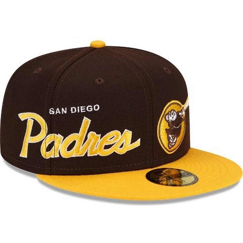 New Era San Diego Padres Double Logo 2022 59FIFTY Fitted Hat