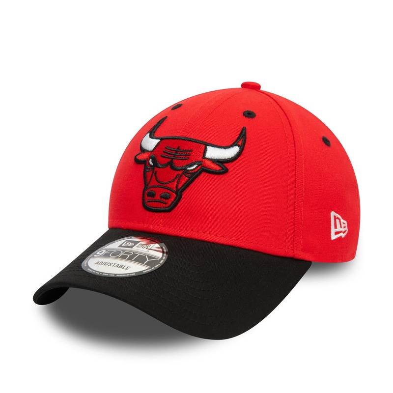 Chicago Bulls 9FORTY NBA Side Patch Red Cap One Size