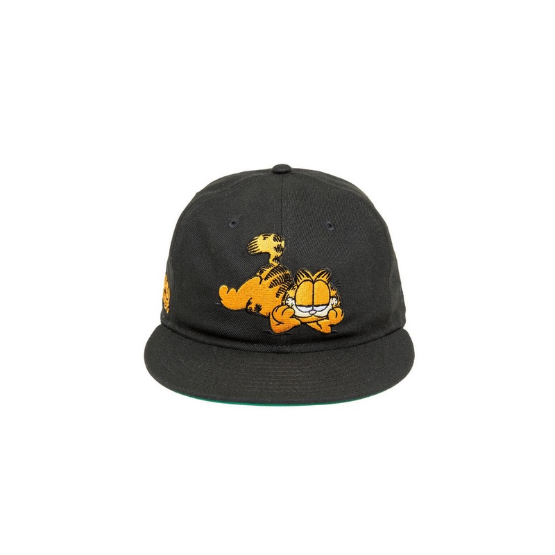 Garfield x Hundreds New Era Snapback Hat (Black) One Size