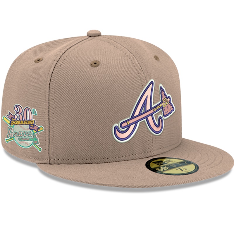 New Era Atlanta Braves Sandstorm 30th Anniversary 59FIFTY Fitted Hat