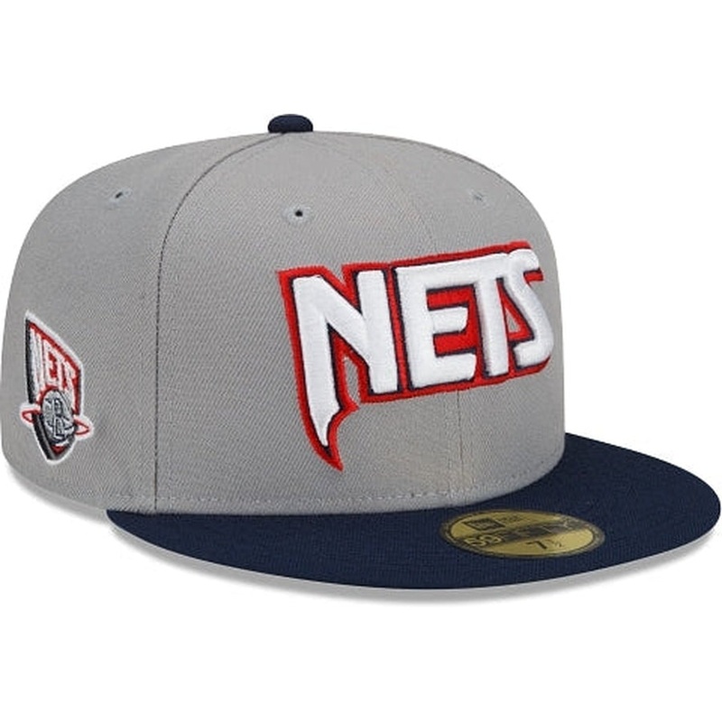 New Era Brooklyn Nets City Edition Gray 2022 59FIFTY Fitted Hat