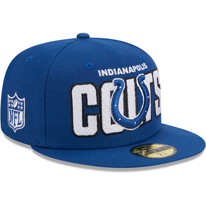 New Era Indianapolis Colts NFL Draft 2023 Alt 59FIFTY Fitted Hat