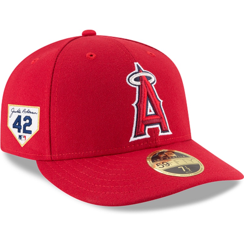 New Era Los Angeles Angels Jackie Robinson Day 2023 Low Profile 59FIFTY Fitted Hat