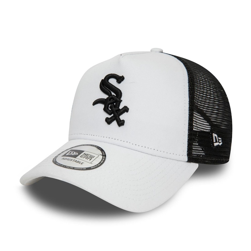 Chicago White Sox League Essential White Trucker Cap One Size