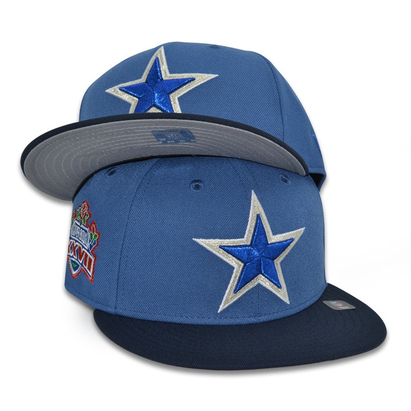 Dallas Cowboys “BEATDOWN BOYS” Exclusive New Era 59Fifty Fitted Hat – Indigo/Navy 6 7/8