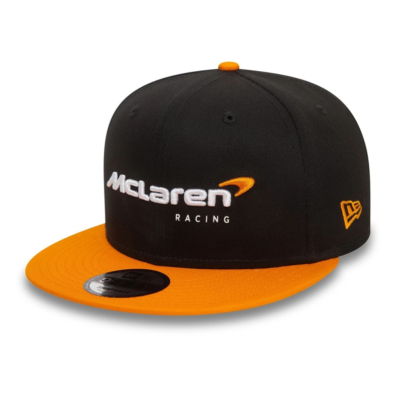 McLaren Racing Essentials Black 9FIFTY Snapback Cap S-M