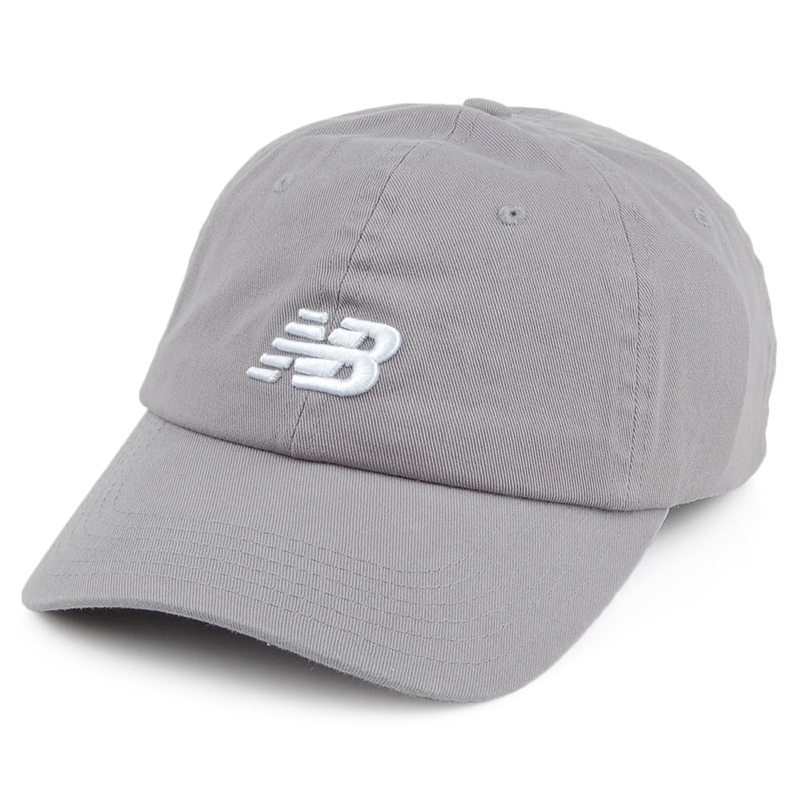 New Balance Hats Classic NB Curved Brim Baseball Cap – Steel Adjustable