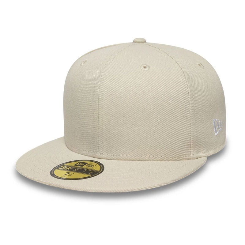 New Era Beige 59FIFTY Fitted Cap 6 7/8