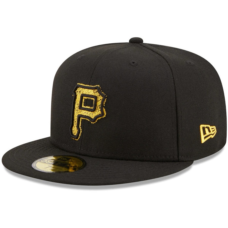 New Era Black Pittsburgh Pirates Scored 59FIFTY Fitted Hat