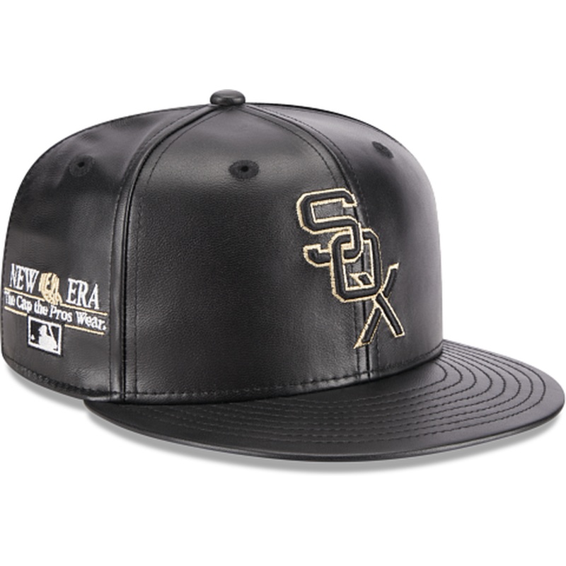 New Era Chicago White Sox Leather ’59FIFTY Day’ 2023 59FIFTY Fitted Hat