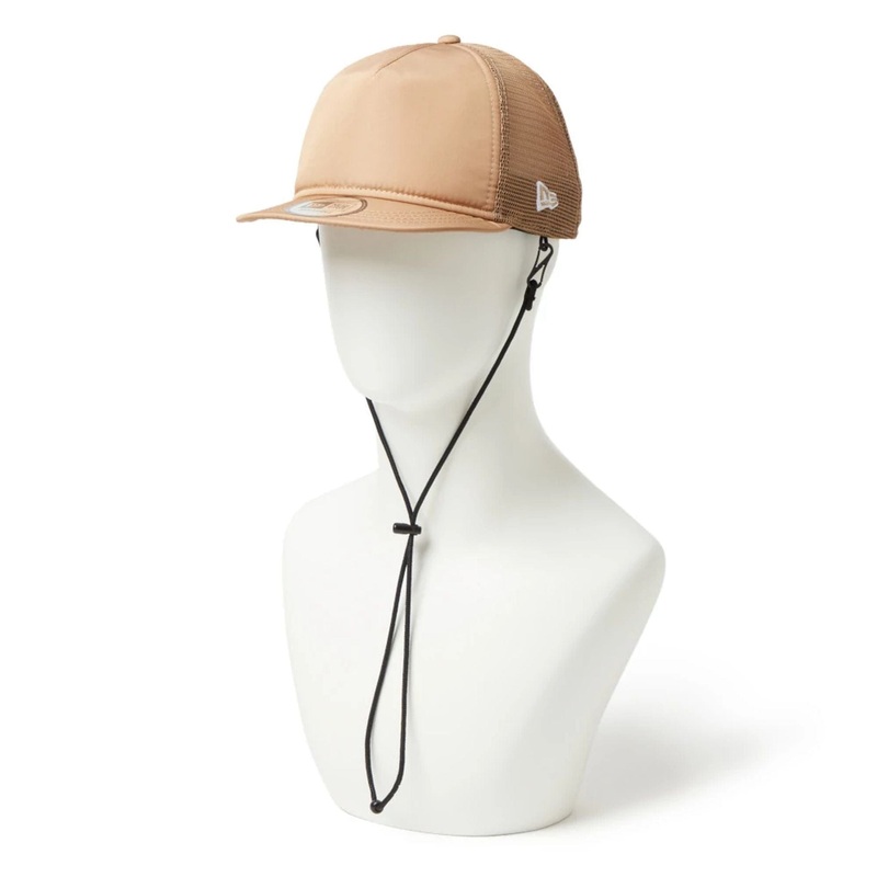 New Era Surf Beige 9FORTY A-Frame Trucker Adjustable Cap OSFM
