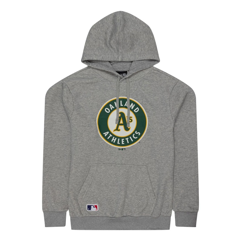 Oakland Athletics MLB Regular Grey Pullover Hoodie XS
